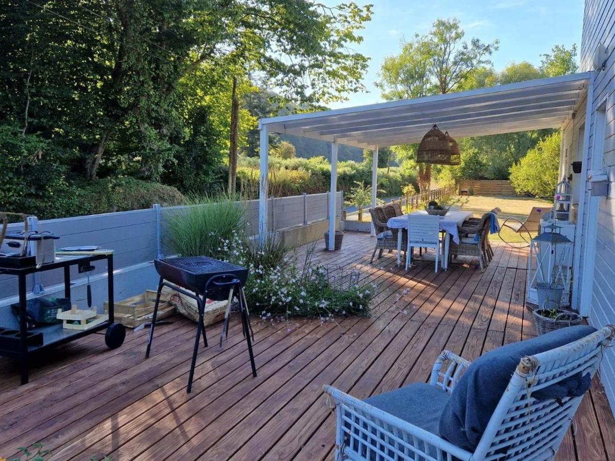 Lodge Avec Vue Sur La Riviere Lannion Ngoại thất bức ảnh